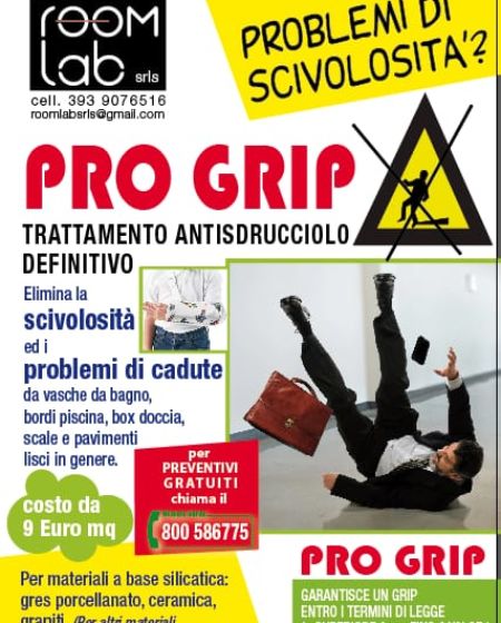 Trattamento antiscivolo definitivo